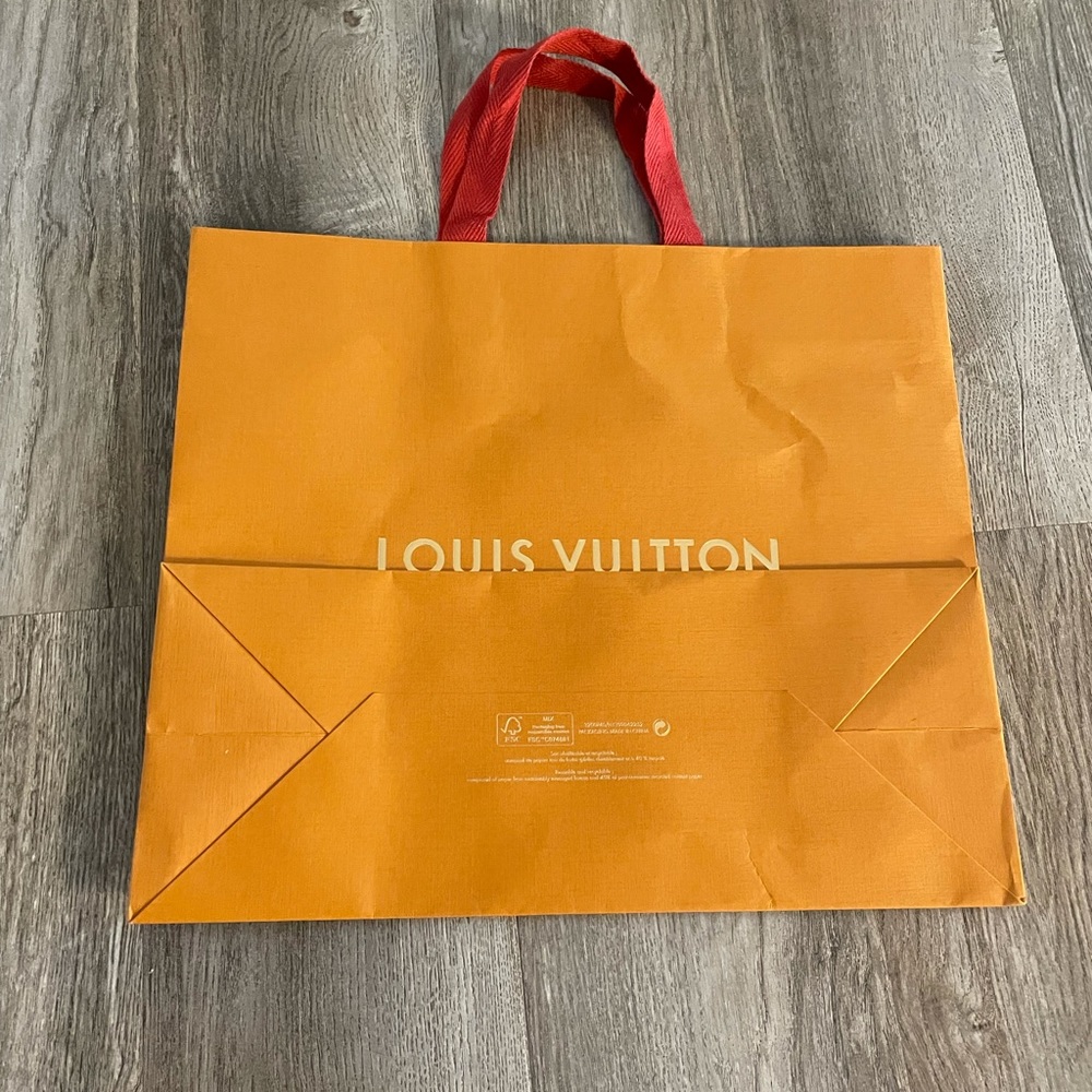 LV paper bag, new collection with hologram.